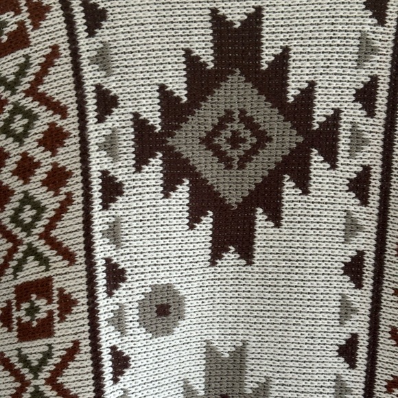 Vintage Aztec Mock Neck Sweater (see measurements) Made in USA - Picture 11 of 11